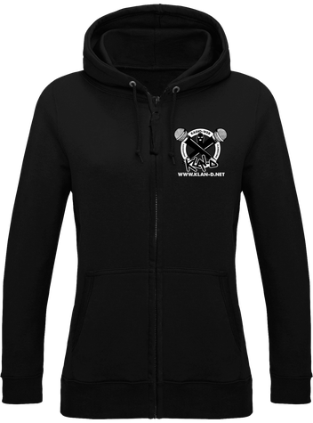 Sweat Zippé Femme OLD Logo DARK
