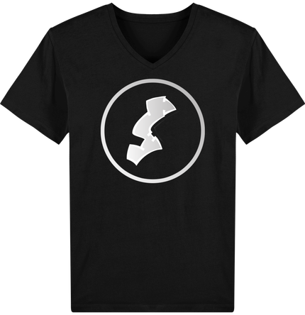 TS HOMME MC COL V ⎢ LOGO SEMAJ S ⎢ WB