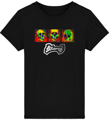 TS ENFANT MC COL R ⎢ 3 SKULLS ⎢ WB