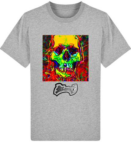 TS HOMME MC COL R ⎢ SKULL 02 ⎢ BW