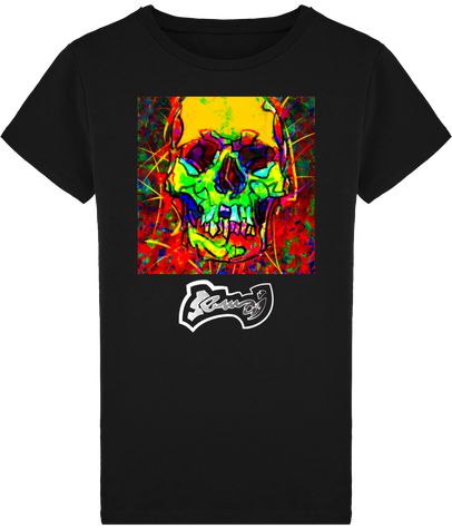 TS HOMME MC SLIM COL R ⎢ SKULL 02 ⎢ WB