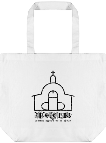 Tote bag Sainte Eglise de la TEUB  en coton Bio 