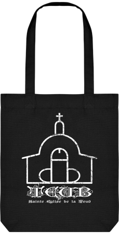 Tote bag Sainte Eglise de la TEUB  en toile BIO