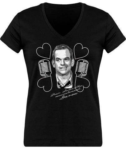 T-shirt Garou pour Samantha
