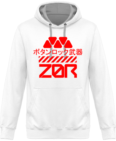 Z0R PanzerWear Hoodie WhiteOut