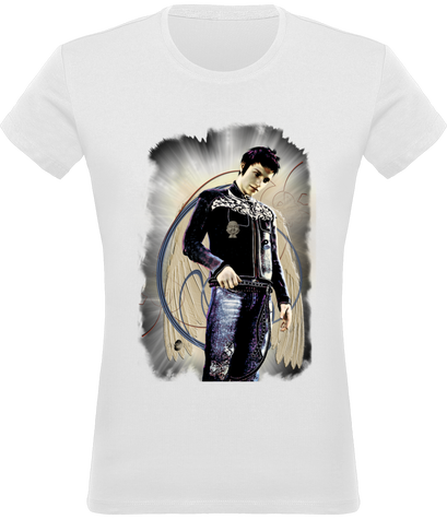 T-shirt Femme 180g - Je m'appelle Joe Angel par Cartsandra B