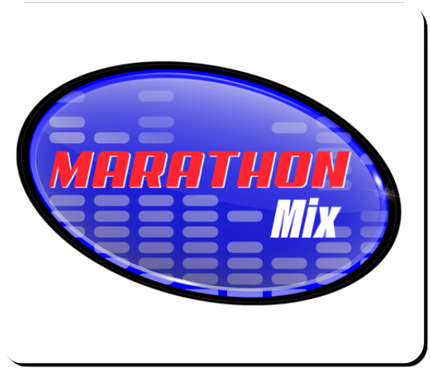Tapis de souris (mouse pad) Marathon Mix