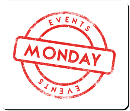 Tapis de souris (mouse pad) Monday Events