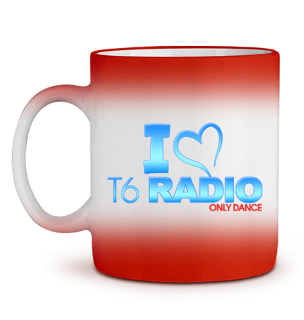 Mug magique I love T6 Radio