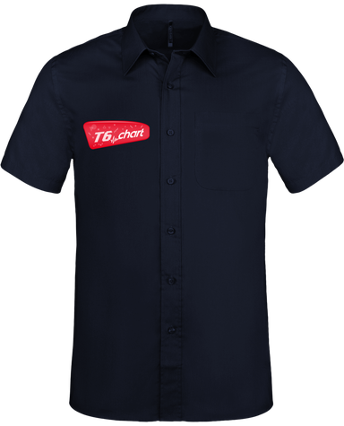 Chemise Manches courtes homme T6 Chart avant