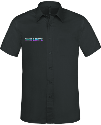Chemise Manches courtes homme 100% Lento avant