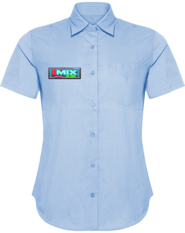 Chemise Manches Courtes Femme 6mix avant