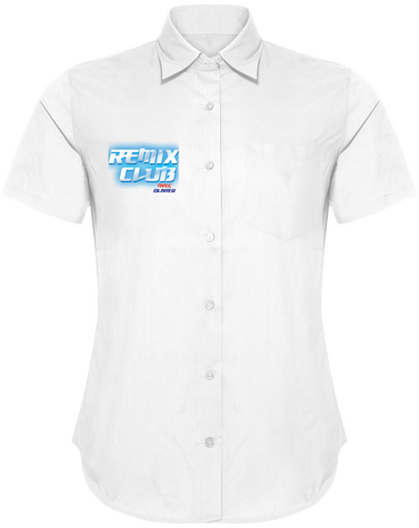 Chemise Manches Courtes Femme Remix Club avant
