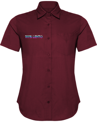 Chemise Manches Courtes Femme 100% lento avant