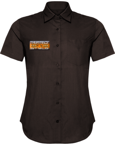 Chemise Manches Courtes Femme Hardstyle avant