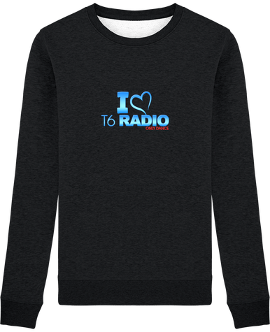 Sweat Col rond unisex I love T6 centre