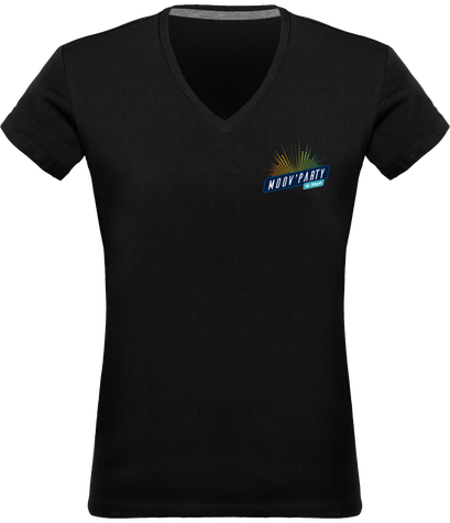  T-shirt Col V Femme Moov Party avant