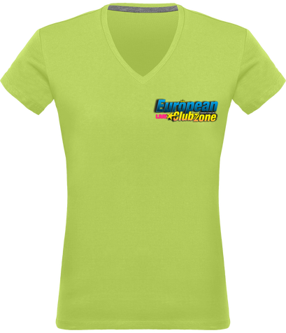 T-shirt Col V Femme ECZ avant