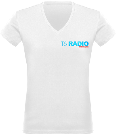 T-shirt Col V Femme T6 petit avant
