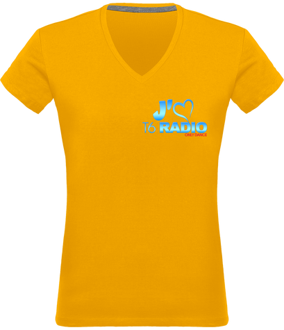 T-shirt Col V Femme J'aime T6 avant