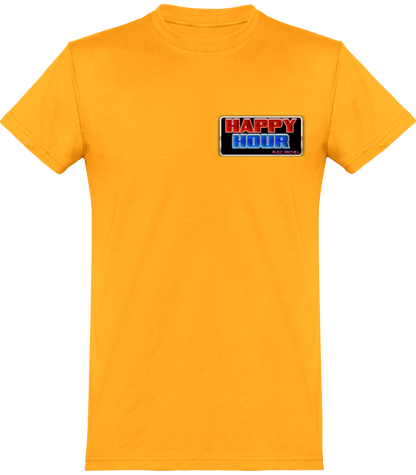 Tee-Shirt homme Col rond Happy Hour avant T6 arrière