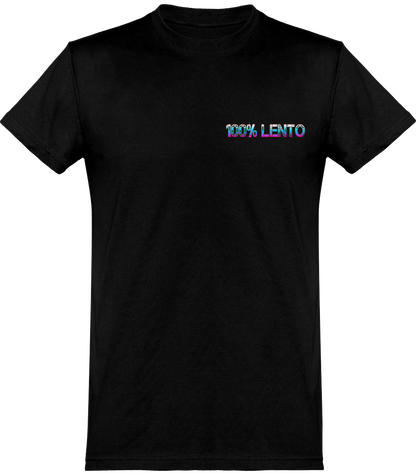 Tee-Shirt homme Col rond 100% Lento avant T6 arrière