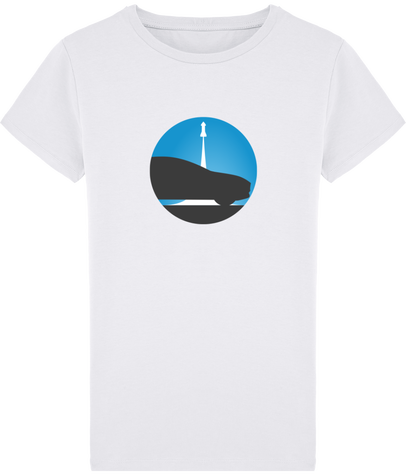 T shirt moulant 100% Bio Model 3 x Starship