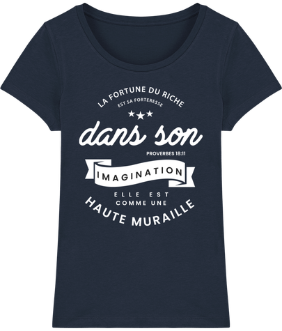 T-Shirt Bio col rond Femme.