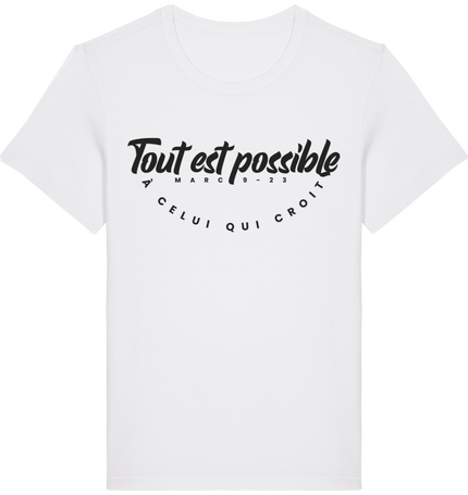 T-Shirt Homme LÉGER  en coton BIO. 