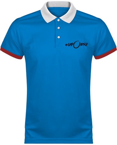 Polo homme bleu édition spéciale bleu