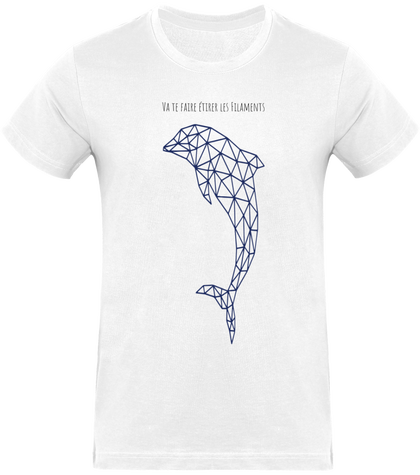 T-shirt Homme va te faire étirer les filaments