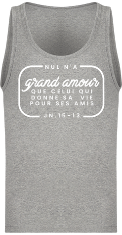 Débardeur  Homme en coton BIO. 