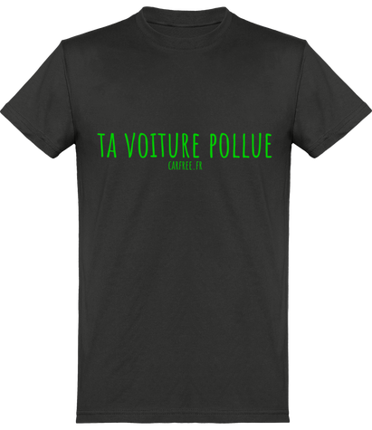 pollution t-shirt homme