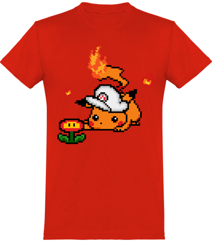 T-shirt Pikario feu