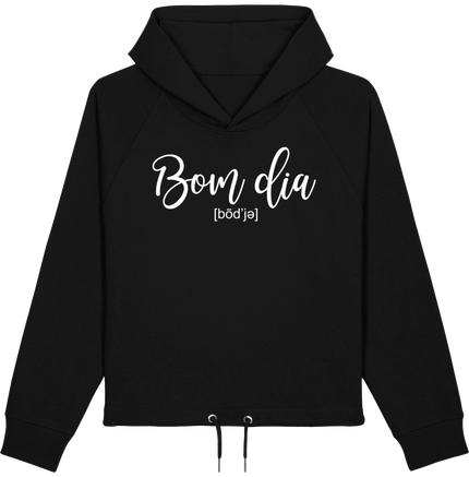 Sweat Femme court - Bom Dia
