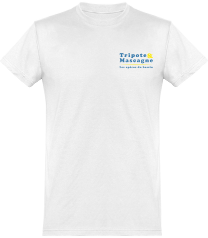 Tee Shirt Homme - T&M - Col rond Manches Courtes Classique 150 g