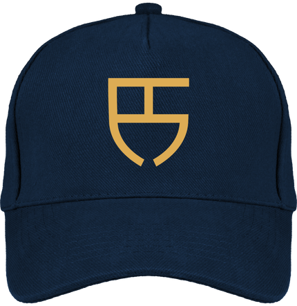 Casquette brodée, coton bio.