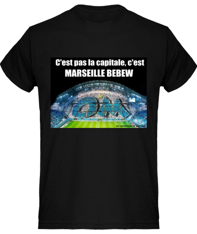 Shirt noir c'est pas la capital