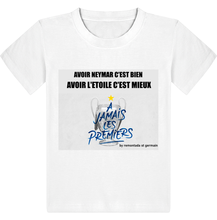 shirt enfant avoir l'etoile c'est mieux