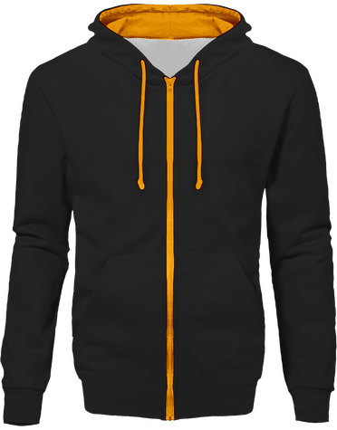 Capuche à double épaisseur de tissu avec doublure contrastée.