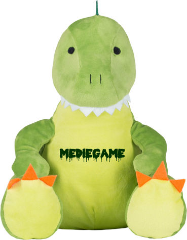 Doudou reptile Médiégame vert