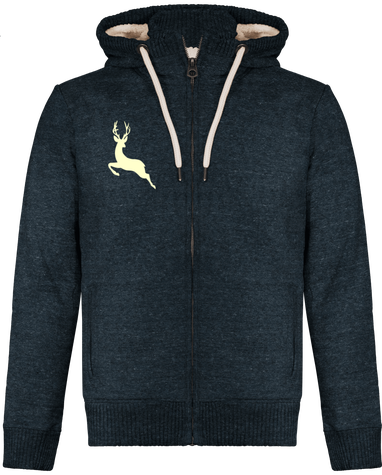 Veste à capuche doublée
