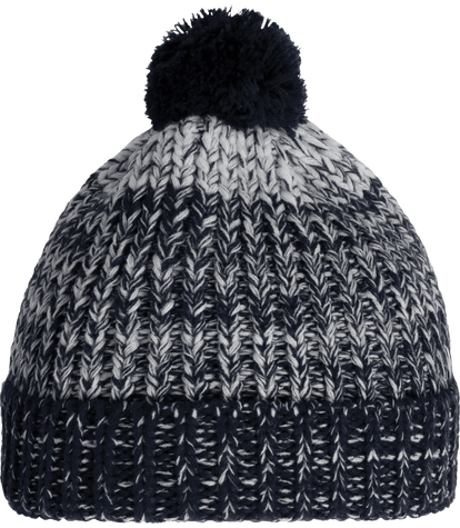 bonnet a pompon effet tricoter