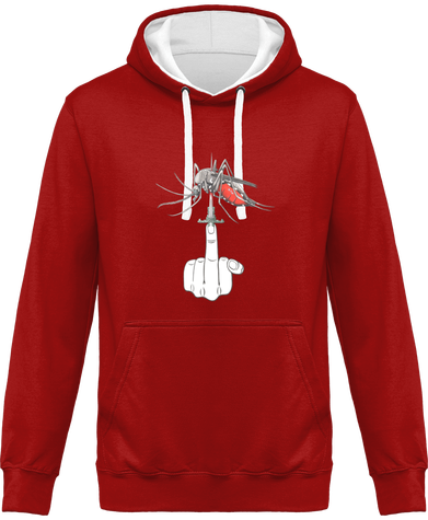 sweat Homme, illustration fuck  moustique tigre