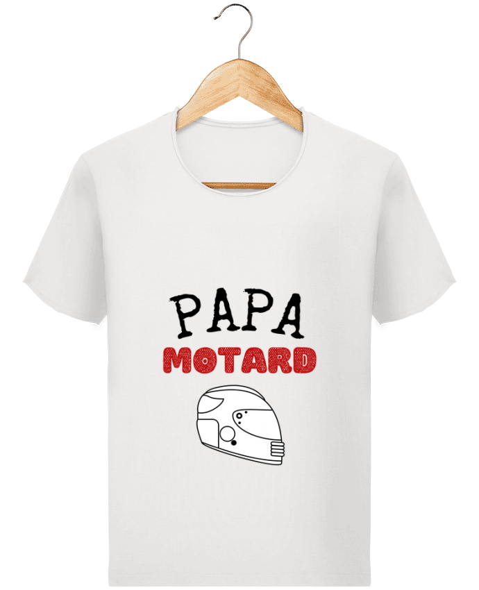 T-shirt Homme Stanley Imagines Vintage Papa motard idée cadeau humour fête  des pères moto designer FAPROD