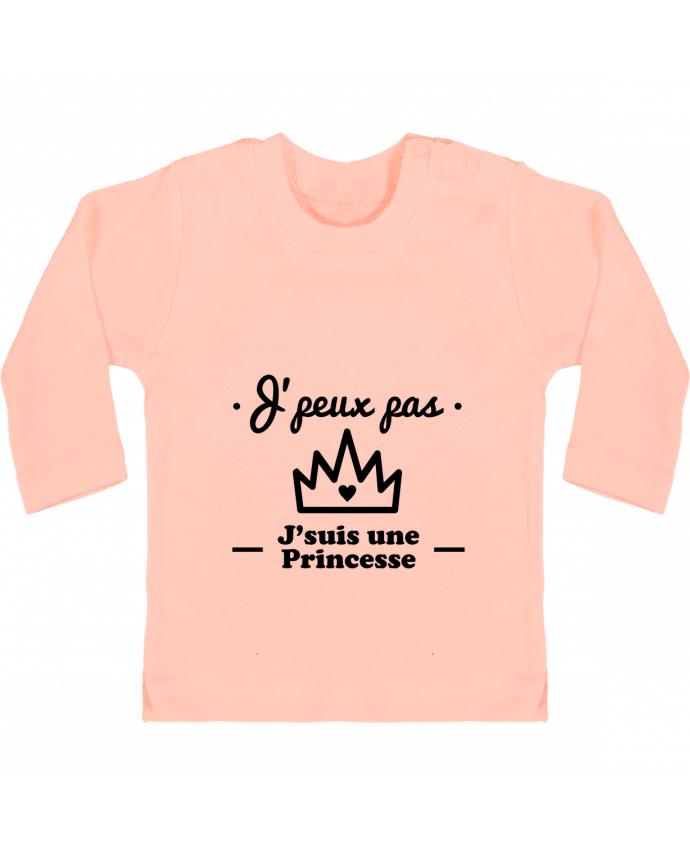 T Shirt Bebe Manches Longues Boutons Pression J Peux Pas J Suis Une Princesse Humour Citations Drole Manches Longues Tunetoo T Shirt Bebe Manches Longues Boutons Pression J Peux Pas J Suis Une Princesse Humour Citations Drole Manches Longues Tunetoo