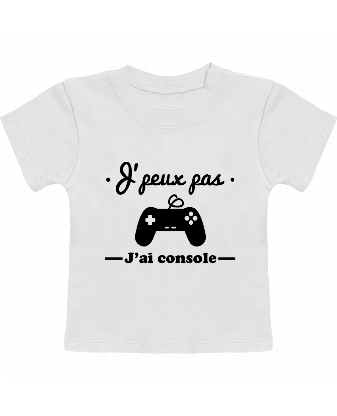 T-shirt Humour Gamer 'J'peux Pas J'ai Console' - Cadeau Pour Joueurs, Fans De Jeux Vidéo
