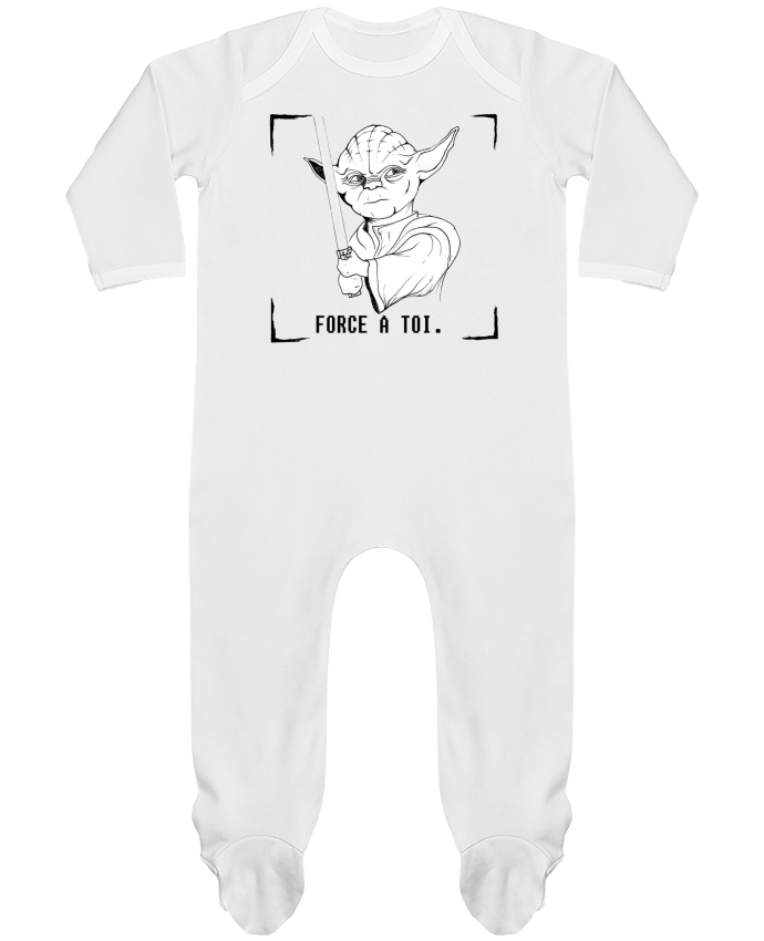 Pyjama Bebe Manches Longues Contraste Yoda Plf Pyjama Bebe Manches Longues Contraste Yoda Plf