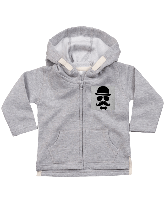 Sweat Bebe Zippe A Capuche Vetement Moustache Swag Designer Tunetoo Sweat Bebe Zippe A Capuche Vetement Moustache Swag Designer Tunetoo