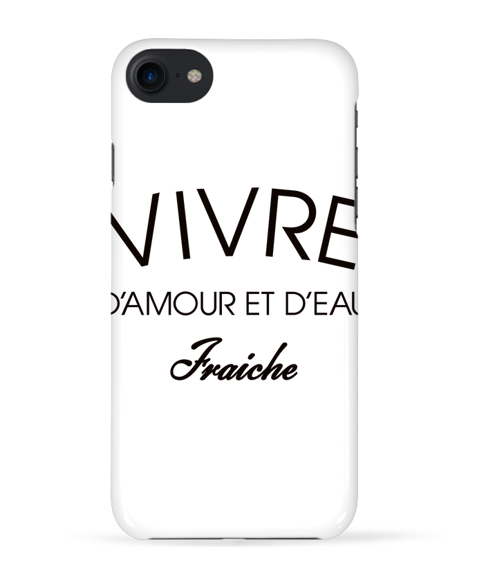 iphone 7 coque avec eau